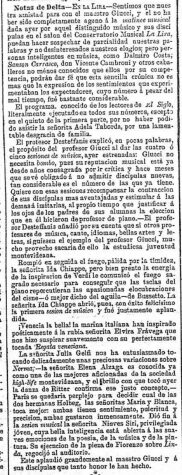 (1890) El Siglo 4-8 (1)-recortado Nota en «El Siglo», 4/8/1890