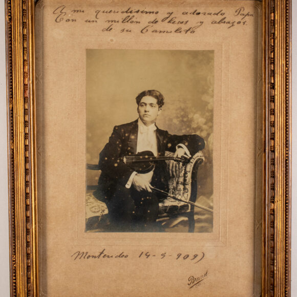 Photographic portrait of Camilo Giucci (son)