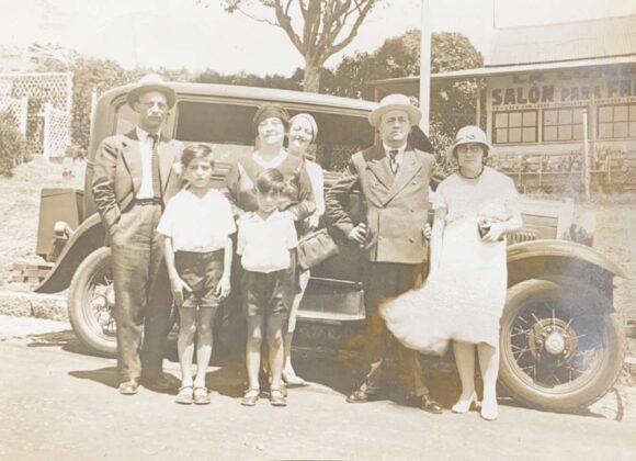 Foto postal familia Giucci