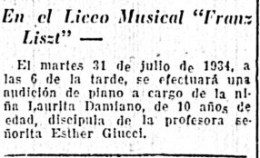 (1934) El Bien Público 25-7-recortado Article in “El Bien Público”, Dated July 25, 1934