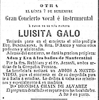 (1874) El Siglo 6-9-recortado Article in “El Siglo”, Dated September 6, 1874