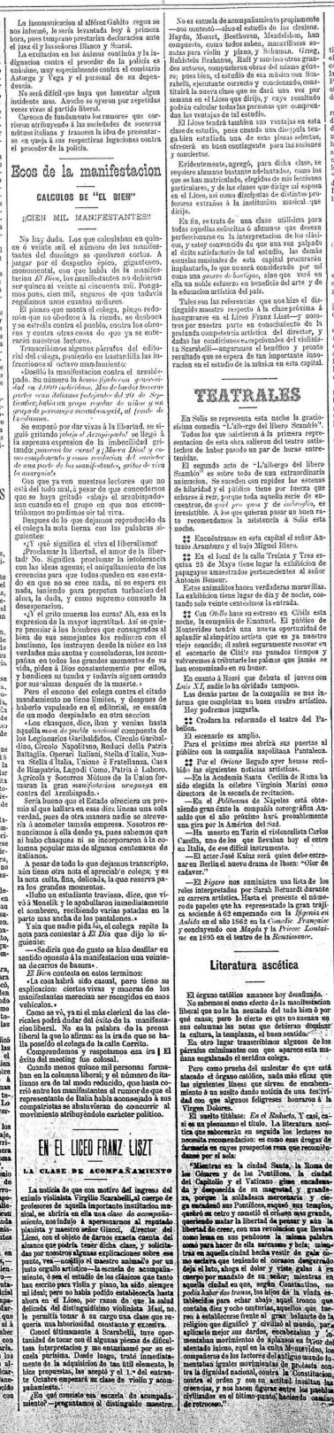 (1896) El Siglo 22-9 (2) Nota en «El Siglo», 22/9/1896