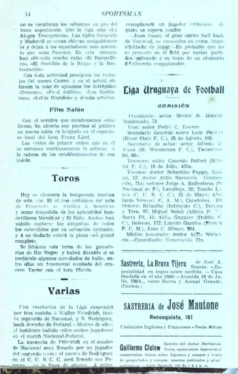(1908) Sportman 24-5-08-16 (1) Nota en «Sportsman», 24/5/1908