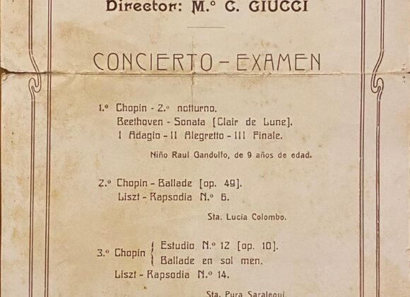 Examination program of the Franz Liszt Conservatory of Music
