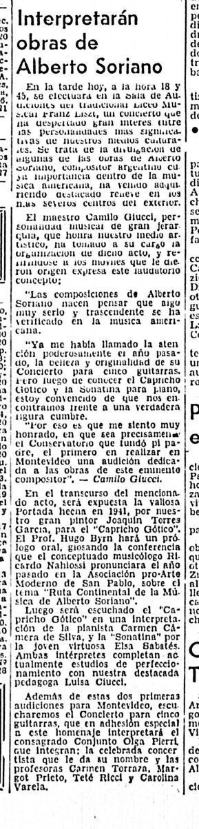 (1953) El Bien Público 18-8 Nota en «El Bien Público», 18/8/1953