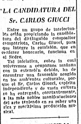 (1938) El Bien Público 23-7 (1) Article in “El Bien Público”, Dated July 23, 1938