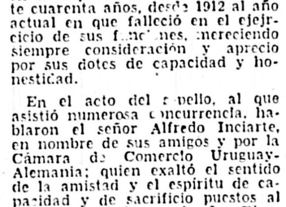 Nota en «El Bien Público», 10/10/1956