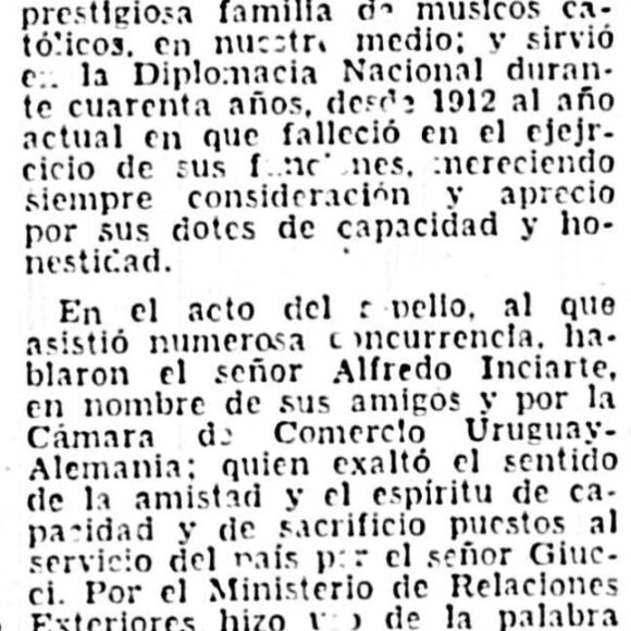 Nota en «El Bien Público», 10/10/1956