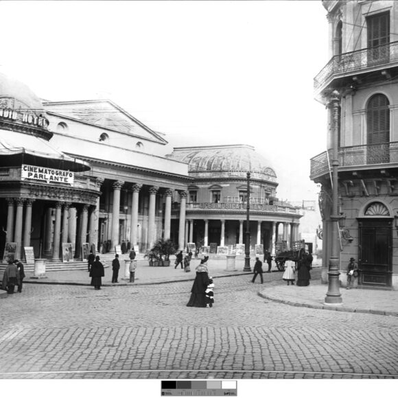 Fotografía de sede del Liceo Musical Franz Liszt en el Teatro Solís
